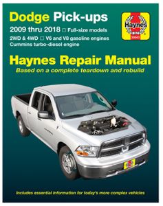 Dodge Ram Haynes Repair Manual (2009-2018)