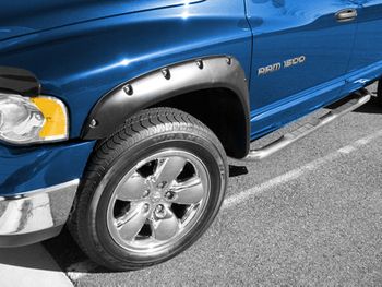 Dodge Ram Rugged Ridge All Terrain Pocket Style Fender Flares (2002-2005)