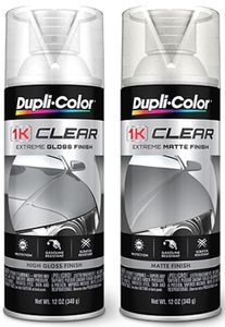 Duplicolor 1K Clear Finish Spray Paint (12 oz.)