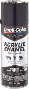 Duplicolor Gloss Black Premium Acrylic Enamel Spray Paint (12 oz)