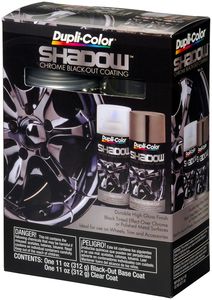 Duplicolor Shadow Chrome Black-Out Paint Kit (11 oz.)