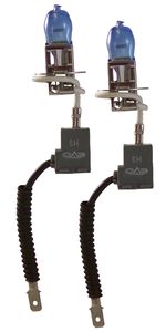 Evo Alfas Maximum H3 Intense White Headlight Halogen Bulb (Pair)