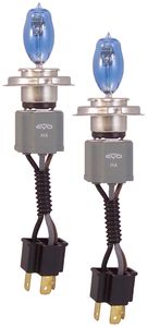 Evo Alfas Maximum H4 Intense White Headlight Halogen Bulb (Pair)