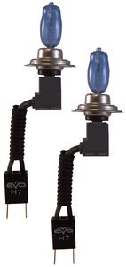 Evo Alfas Maximum H7 Intense White Headlight Halogen Bulb (Pair)