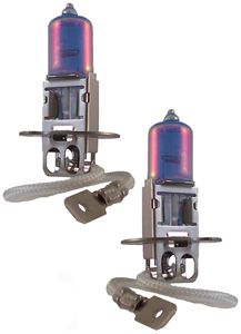 Evo Spectras Xenon H3 Blue Headlight Halogen Bulb (Pair)