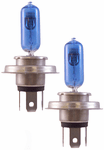 Evo Spectras Xenon H4 Ultra White Headlight Halogen Bulb (Pair)