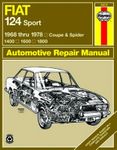 Fiat 124 Sport Coupe & Spider Haynes Repair Manual (1968-1978)