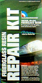 Fiberglass Resin Repair Kit with Fiberglass Cloth ( Pint)