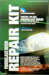 Fiberglass Resin Repair Kit with Fiberglass Mat (Quart)