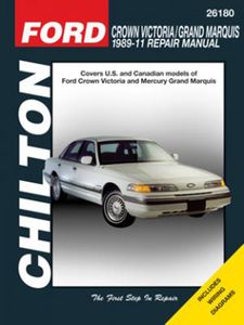Ford Crown Victoria & Mercury Grand Marquis Chilton Repair Manual (1989-2011)