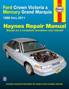 Ford Crown Victoria & Mercury Grand Marquis Haynes Repair Manual (1988-2011)