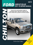 Ford F-250 & F-350 Chilton Repair Manual (2011-2016)