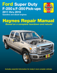 Ford Super Duty F-250 & F-350 Haynes Repair Manual (2011-2016)