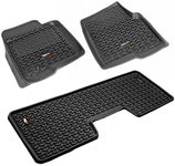 Ford F150 Crew Cab Front & Rear All Terrain Floor Liners-Pair (2009-2014)