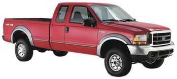 Ford F250, F350, F450 SuperDuty Bushwacker OE Style Fender Flare Kit (1999-2007)