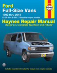Ford Full-Size E150-E350 Vans Haynes Repair Manual (1992-2014)