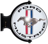 Ford Mustang Red, White & Blue Revolving Wall Light 