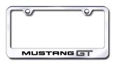 Ford Mustang GT Laser Etched Stainless Steel License Plate Frame