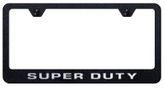 Ford Super Duty Laser Etched Stainless Steel License Plate Frame