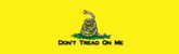 Gadsden Flag Rear Window Decal