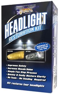Gliptone Headlight Restoration Kit