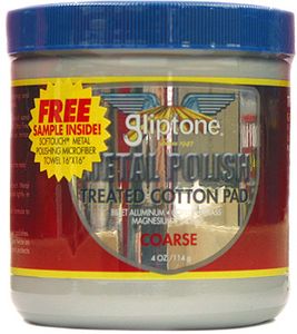 Gliptone Metal Polish Treated Cotton Pad - Coarse (4 oz)