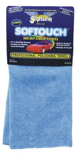 Gliptone Softouch Microfiber Polishing and Buffing Towels (2 Pack)