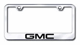 GMC Stainless Steel License Plate Frames