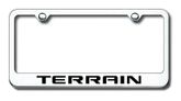 GMC Terrain Laser Etched Stainless Steel License Plate Frame
