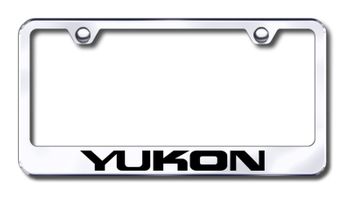 GMC Yukon Laser Etched Stainless Steel License Plate Frame
