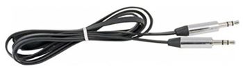 GOXT 3 Ft. Black Auxiliary Cord