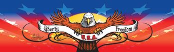 Grafix Jam Liberty Freedom Rear Window Decal