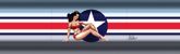Grafix Jam Plane Pinup Rear Window Decal