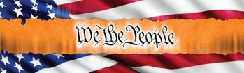 Grafix Jam We The People Rear Window Decal
