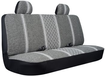 Gray Diamond-Back Truck Bench Seat Cover