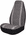 Gray Diamond-Back Universal Bucket Seat Cover (Pair)