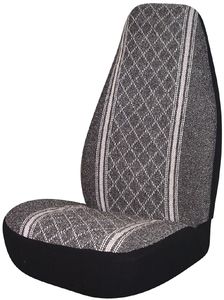 Gray Diamond-Back Universal Bucket Seat Cover (Pair)