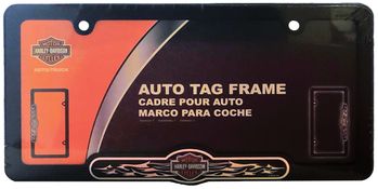 Harley-Davidson Black License Plate Frame