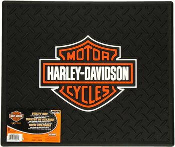 Harley Davidson Rubber Utility Mat