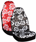 Hawaiian Print Universal Bucket Seat Covers (Pair)