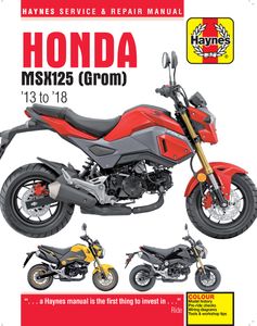 Honda MSX125 Grom (13-18) & MSX125A Grom (17-18)