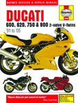 Ducati 600, 750 & 900 2-Valve V-Twins Haynes Repair Manual (1991-2005)