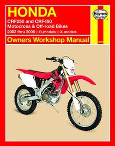 Haynes Honda CRF250 and CRF450 (2002 - 2006)