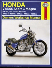 Haynes Honda V45/65 Sabre & Magna (1982-1988)