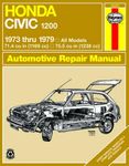 Haynes Repair Manual For Honda Civic 1200 (1973-1979)