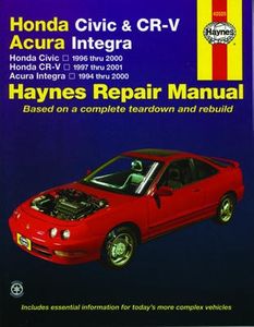 Haynes Repair Manual For Honda Civic & CR-V / Acura Integra (1994-2001)