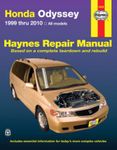 Haynes Repair Manual For Honda Odyssey (1999-2010)