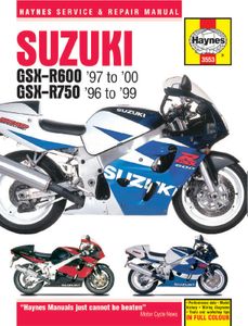 Haynes Suzuki GSX-R600 & 750 Fours Superbike (1996-2000)