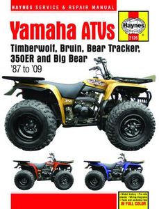 Haynes Yamaha YFM350 and YFM400 (ER and Big Bear) ATVs (1987 to 2009)