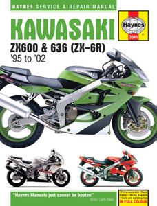 Kawasaki ZX-6R Haynes Repair Manual (1995-2002)